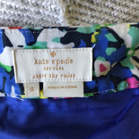 Kate Spade floral Henrita skirt - Picture 2 of 4